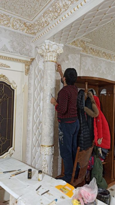 Малярка гипса кардон хизмати..