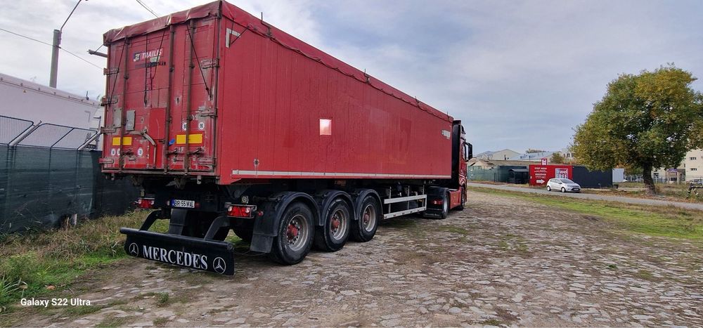 Vand Mercedes Actros + Semitemorca Trailis
