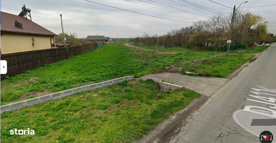 Teren cu proiect de casa pe parter langa Bucuresti