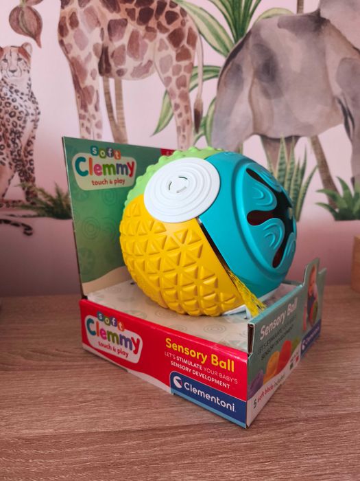 CLEMENTONI SOFT Clemmy Куб с различни повърхности и меки форми Sensory