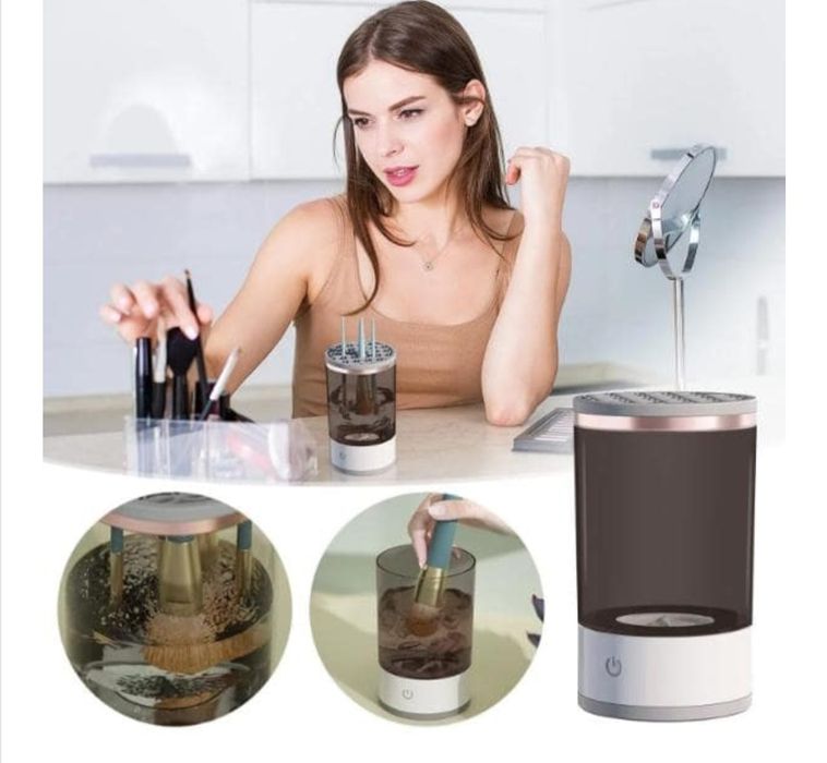 Уред за почистване на четки