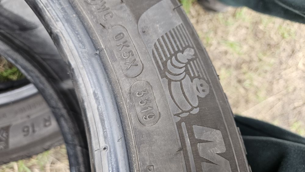 2бр гуми 205 55 16 мишелин