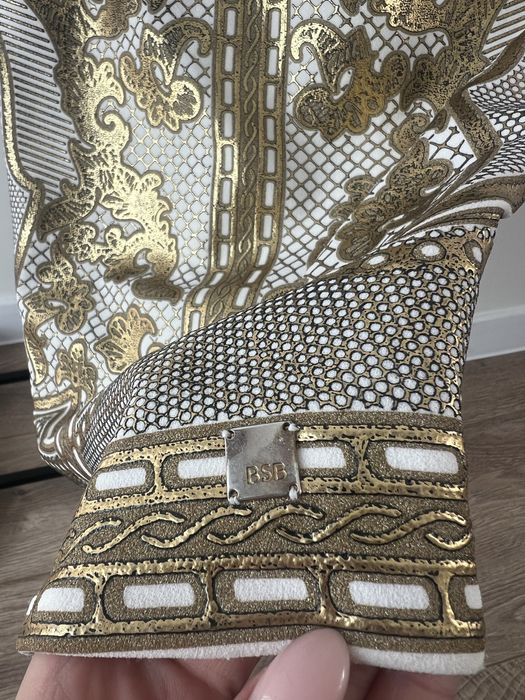 Рокля BSB златиста с изрязан гръб