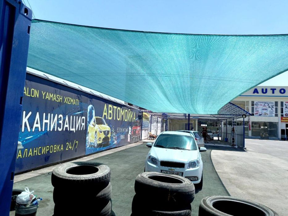 Солнцезащитная сетка. теневая сетка. Микроклимат. Установка