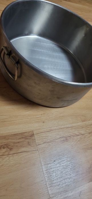 Казан на Хром Силистра 20литра дебела неръждавеика алпака