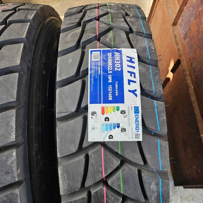 Нови тежкотоварни гуми 295/80R22.5 HIFLY HH302 152/149K 18PR M+S 3PMFS