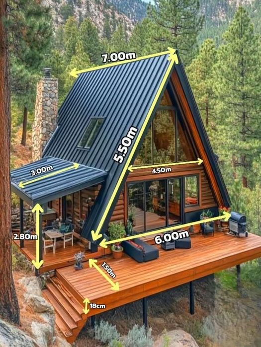 Vand cabane A-frame si case modulare ori ce dimensiune