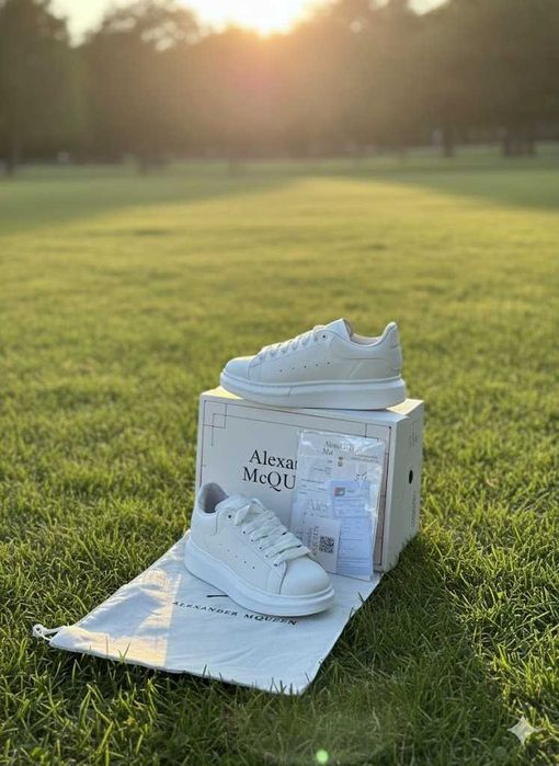 Adidasi Alexander Mc Q U E E N Alb Complet - Adidasi Full Box