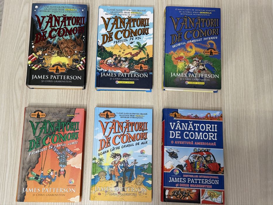 Vanatorii de comori - colectie de 6 volume