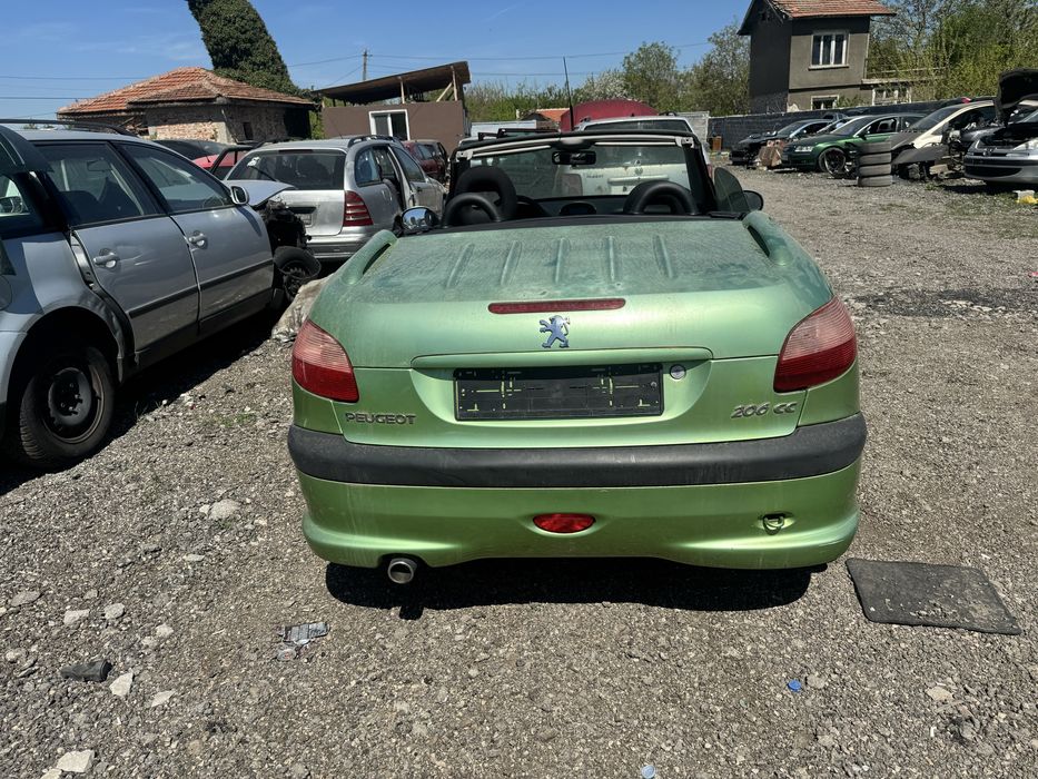 Пежо 206 цц 1.6 бензин само на части
