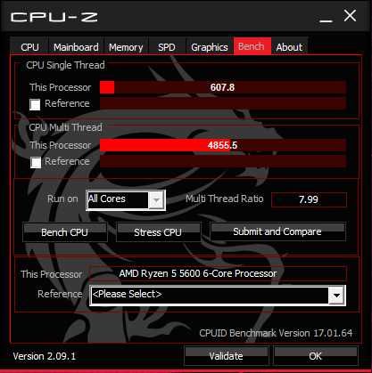Процессор Ryzen 5 5600