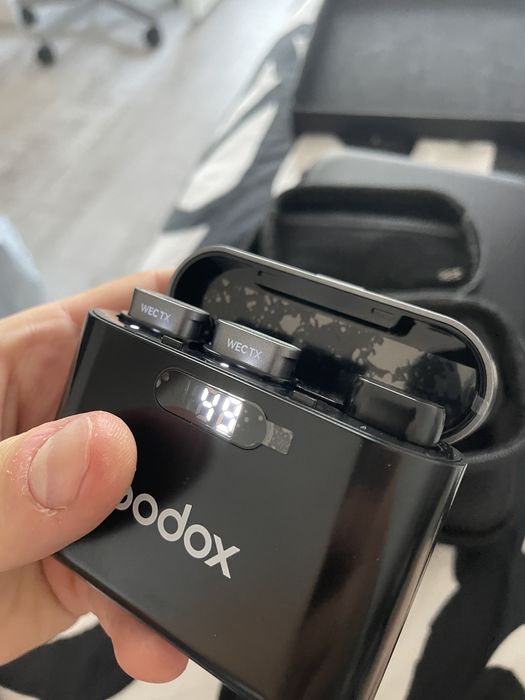 Godox WES1 KIT2 Sistem Wireless Microfon Dual 2.4 Ghz iOS