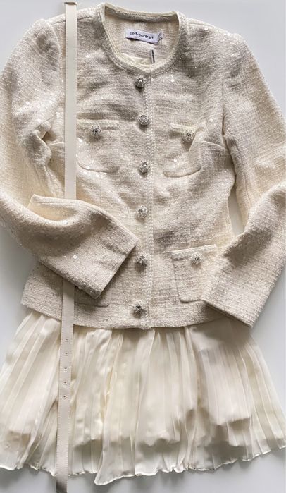 Намалена! Self-Portrait рокля букле