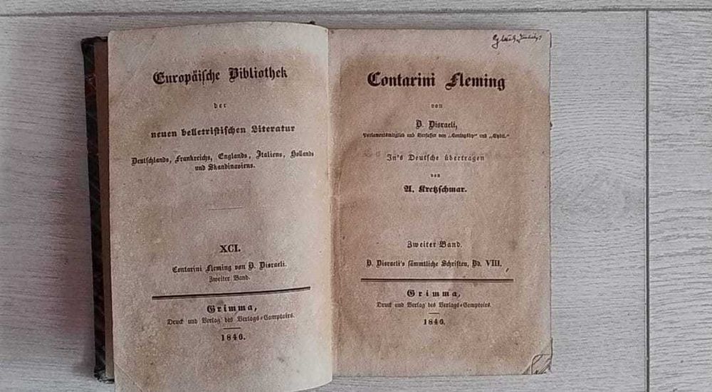 Contarini Fleming - de Benjamin Disraeli