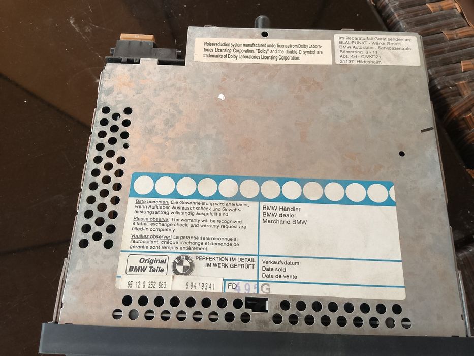 Магнитола на БМВ