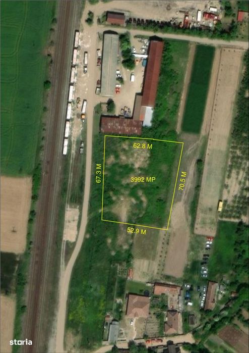 4000 Mp teren intravilan langa Gara din Biharia - IMOBIHOR