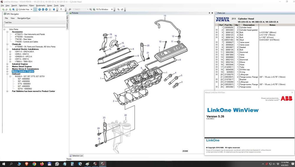 Tester diagnoza Volvo Vocom Techtool 2.8.241 Prosis Impact Penta Vodia Visfed DevTool