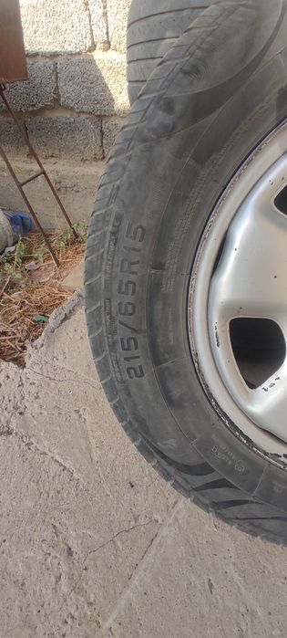 Шины с дисками, диск от Субару