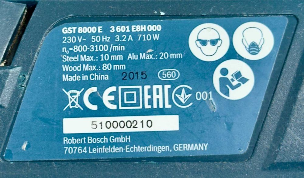 Прободен трион Bosch Professional GST 8000 E