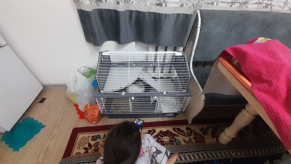 Қоян корм клетка