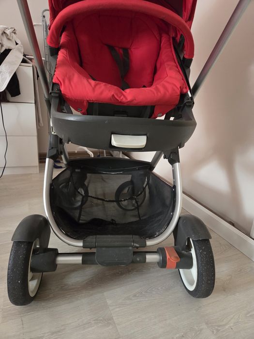 Коляска Stokke. Люлька и прогулочный блок