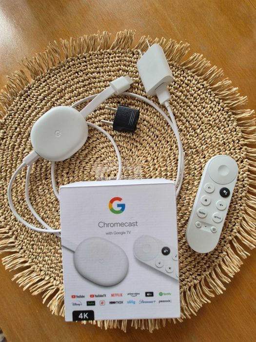Продавам Google Chromecast 4K с дистанционно