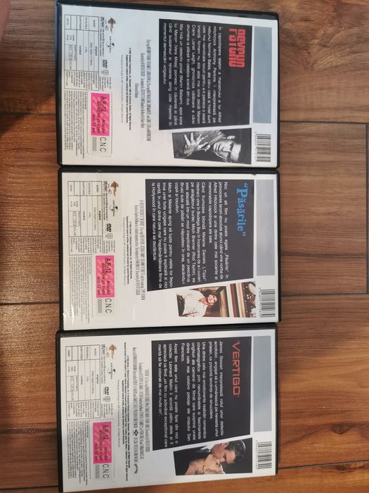 Filme Hitchcook Psycho Păsările Vertigo