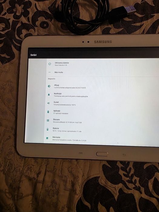 Tableta Samsung Tab 3 10"  wifi si sim perfecta