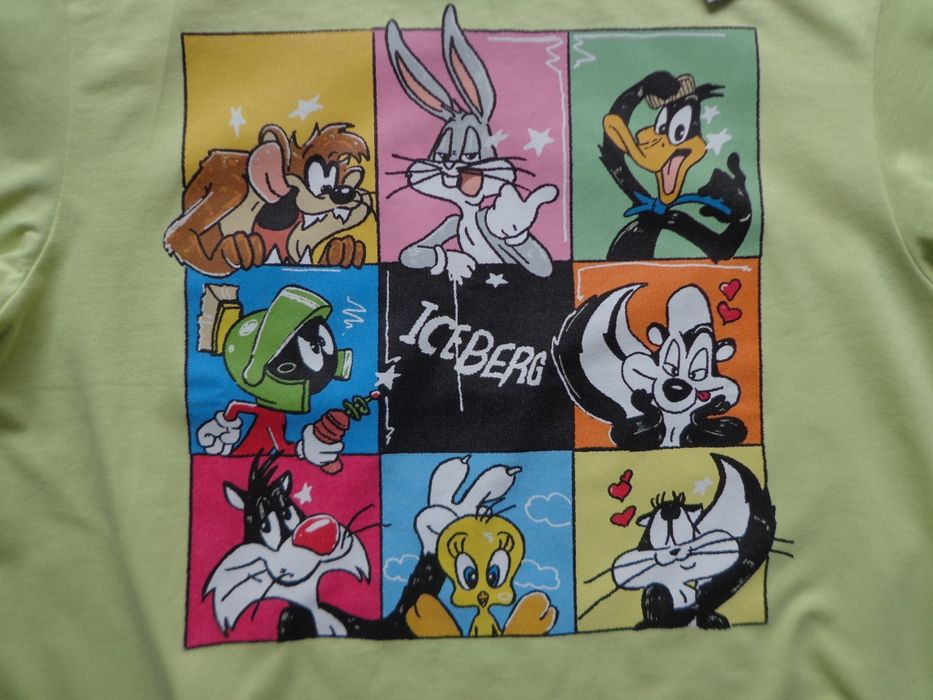 Мъжка тениска Iceberg Cartoon T-shirt размер L