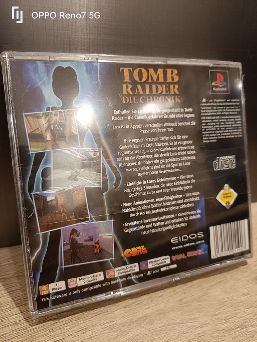 PlayStation 1 Tomb Radier Nou Sigilat