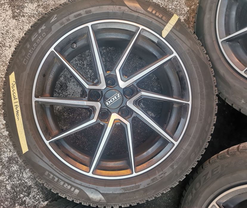 jante DOTZ + anvelope iarna Pirelli 225 55 R17; DOT0224 ; 7mm
