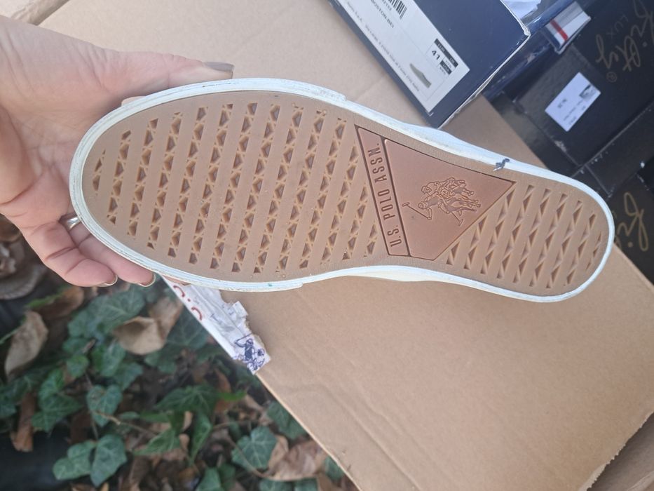 Mocasini textil US Polo