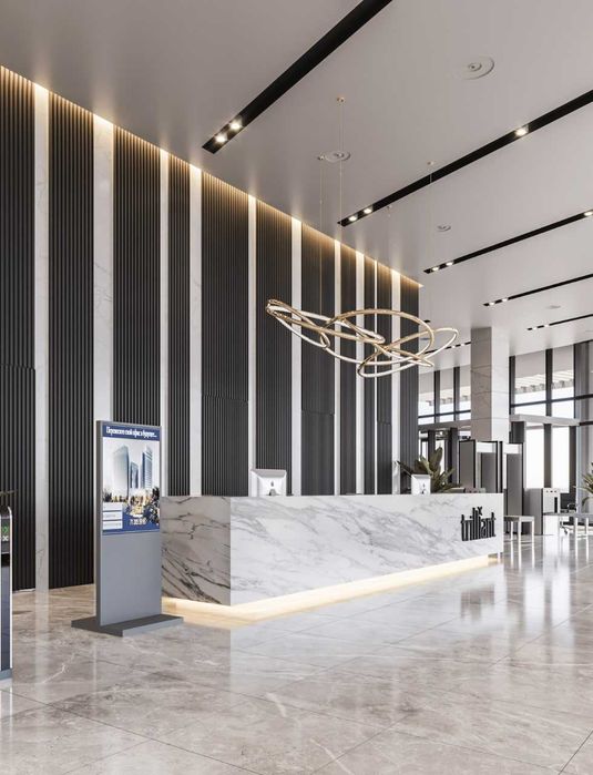 Офис 113 мкв в 16 этаже в Бизнес-центре Trilliant от собственника