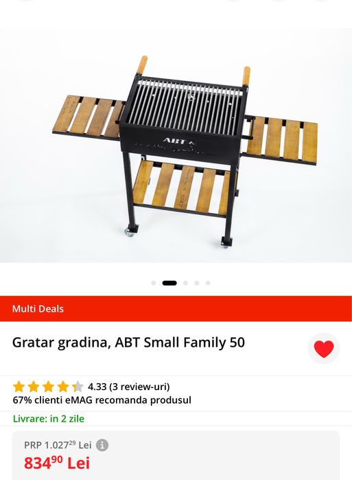 Gratar gradina, ABT Small Family 50