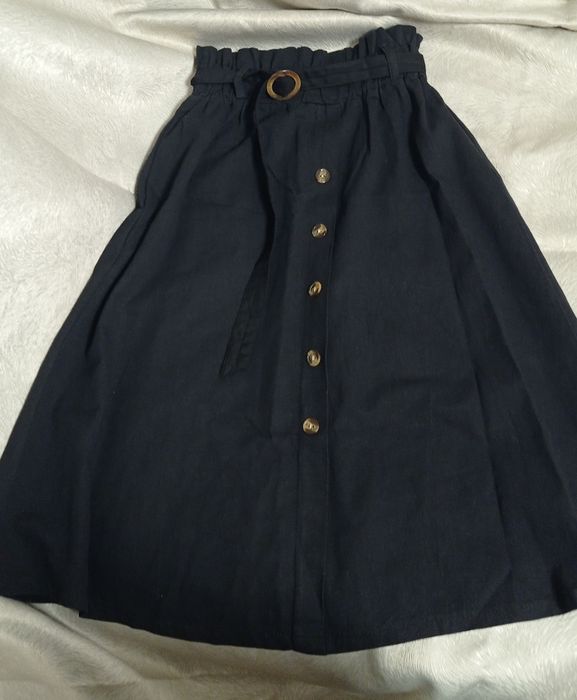 юбка черная женская