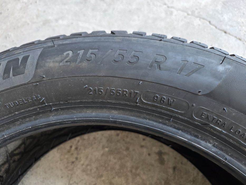 215/55/17 MICHELIN 4бр