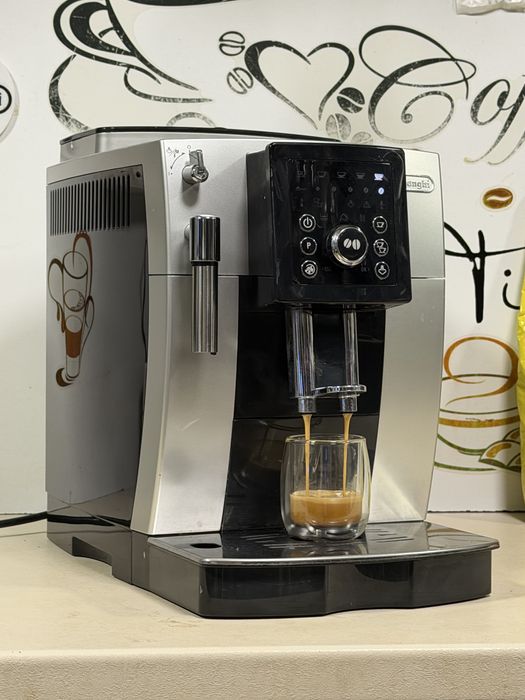 Кафемашина кафе автомат delonghi magnifica S с гаранция