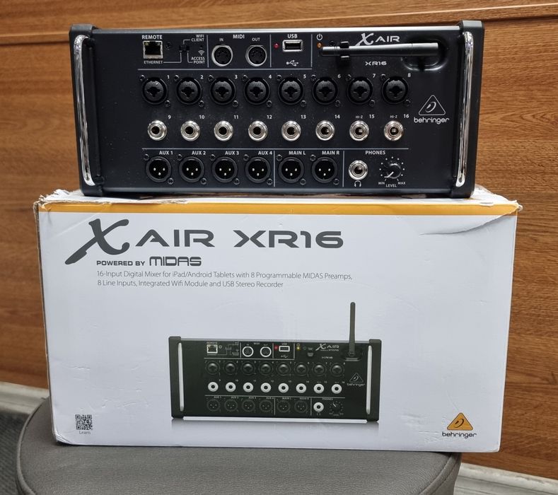 Amanet F28: Mixer digital cu 16 canale Behringer X Air XR16