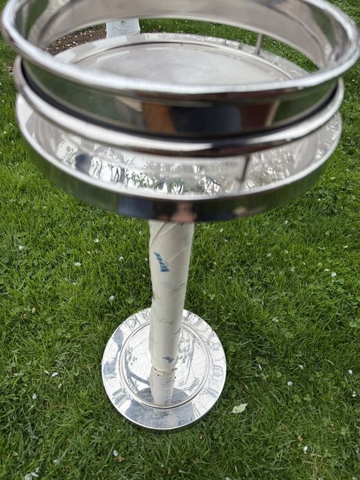 Suport frapiera vin, complet inox, Mepra, gama lux, nou