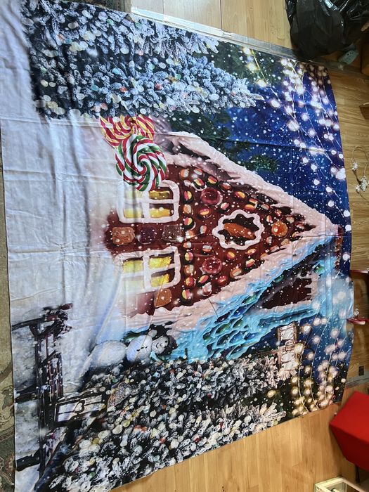 Decor craciun brazi fundal