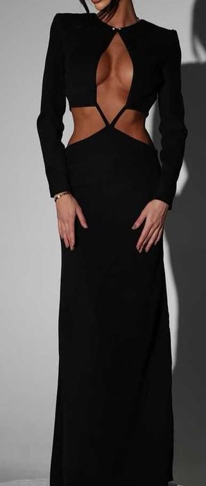 Дамска дълга рокля