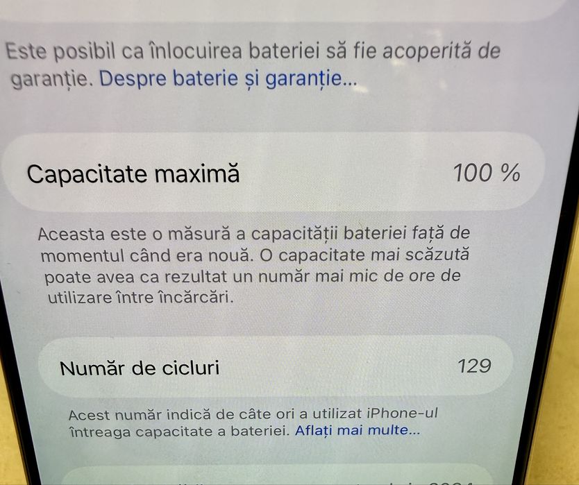 Iphone 16 pro / 128 gb / 100%  / garantie