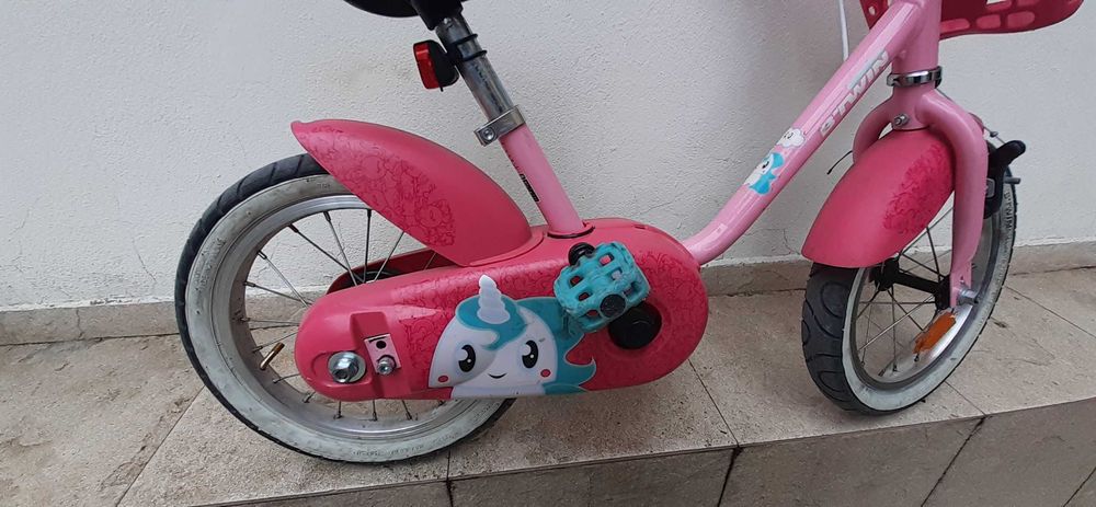 Детски велосипед B-TWIN ! 14 ! Перфектен !