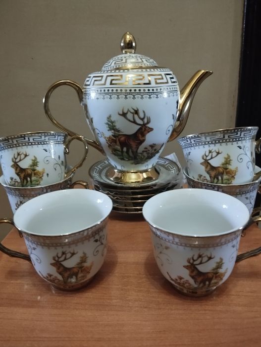 Чайный  сервиз новый.