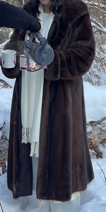 Греческая норковая шуба