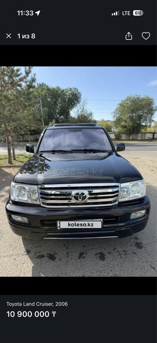 Land Cruzer 100 vx сел поехал