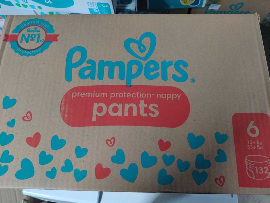 Pampers Active fit (premium protection) 4/5/6 и Harmonie (Рure) 4/5/6