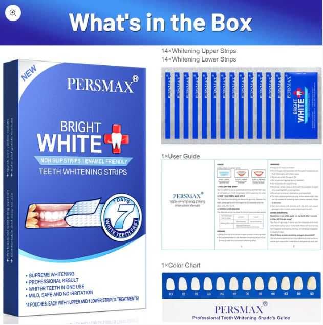 Оригинални ленти за избелване на зъби