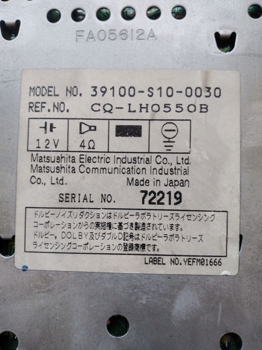 Автомагнитола. В отличном состоянии б/у.