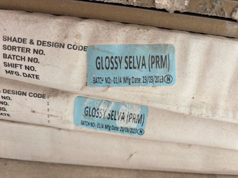 Гранитогрес Glossy Selva сив 600х600